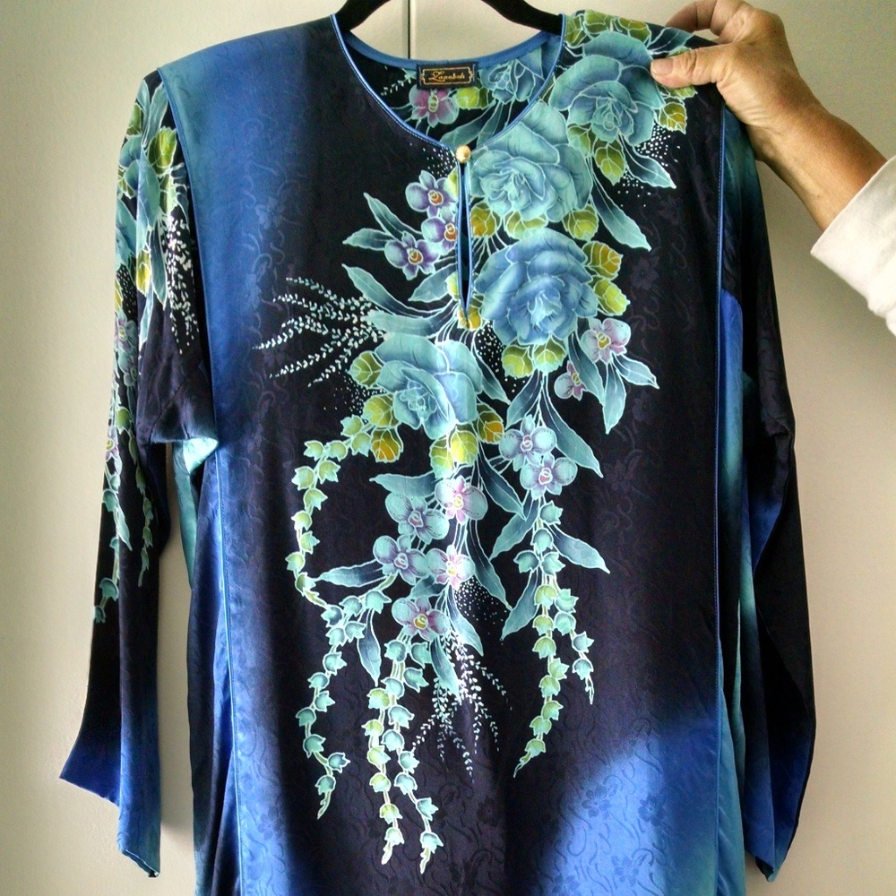 Batik handpainted dress from Malayasia